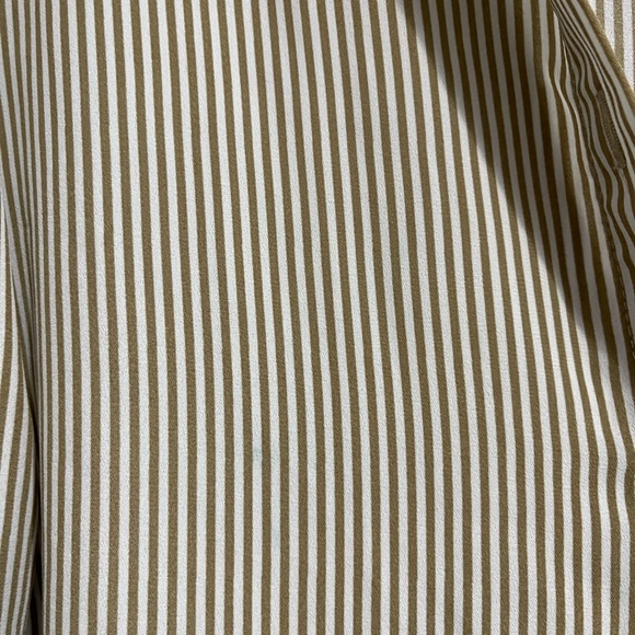Joe fresh, long flowy pinstriped dress shirt. - Picture 5 of 5